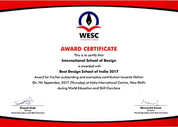 Best Design School Award 2017